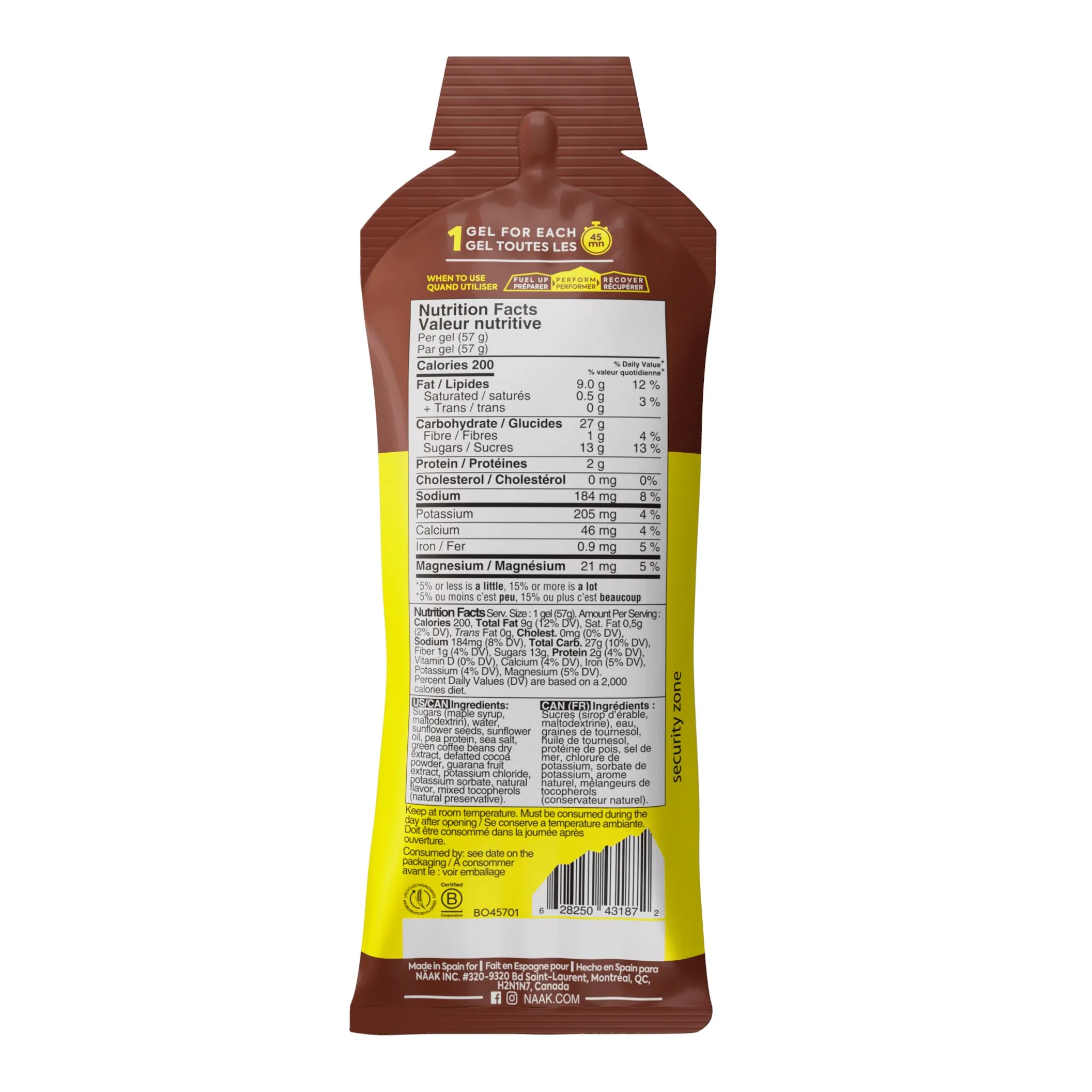 naak Ultra Energy Gel - Image 3