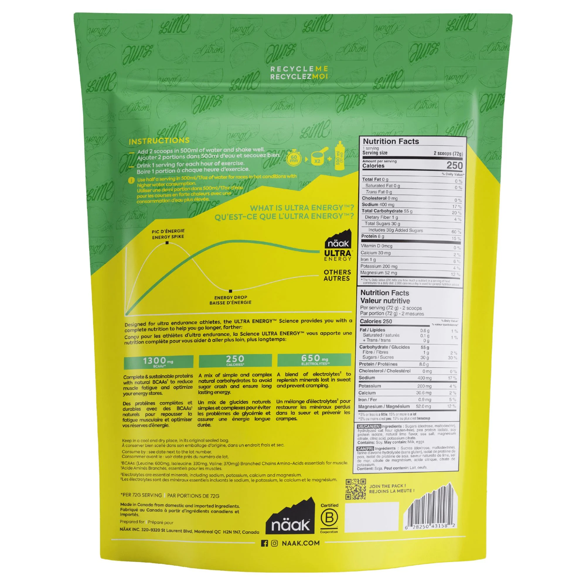 naak Ultra Energy™ Drink Mix - Image 4