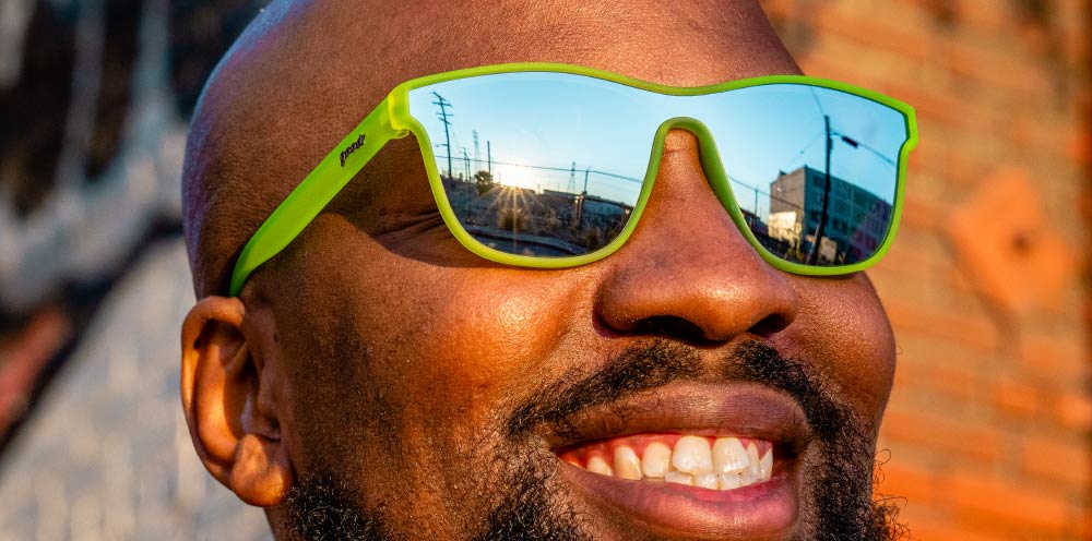 goodr VRG - Sports Sunglasses - Naeon Flux Capacitor - Image 4