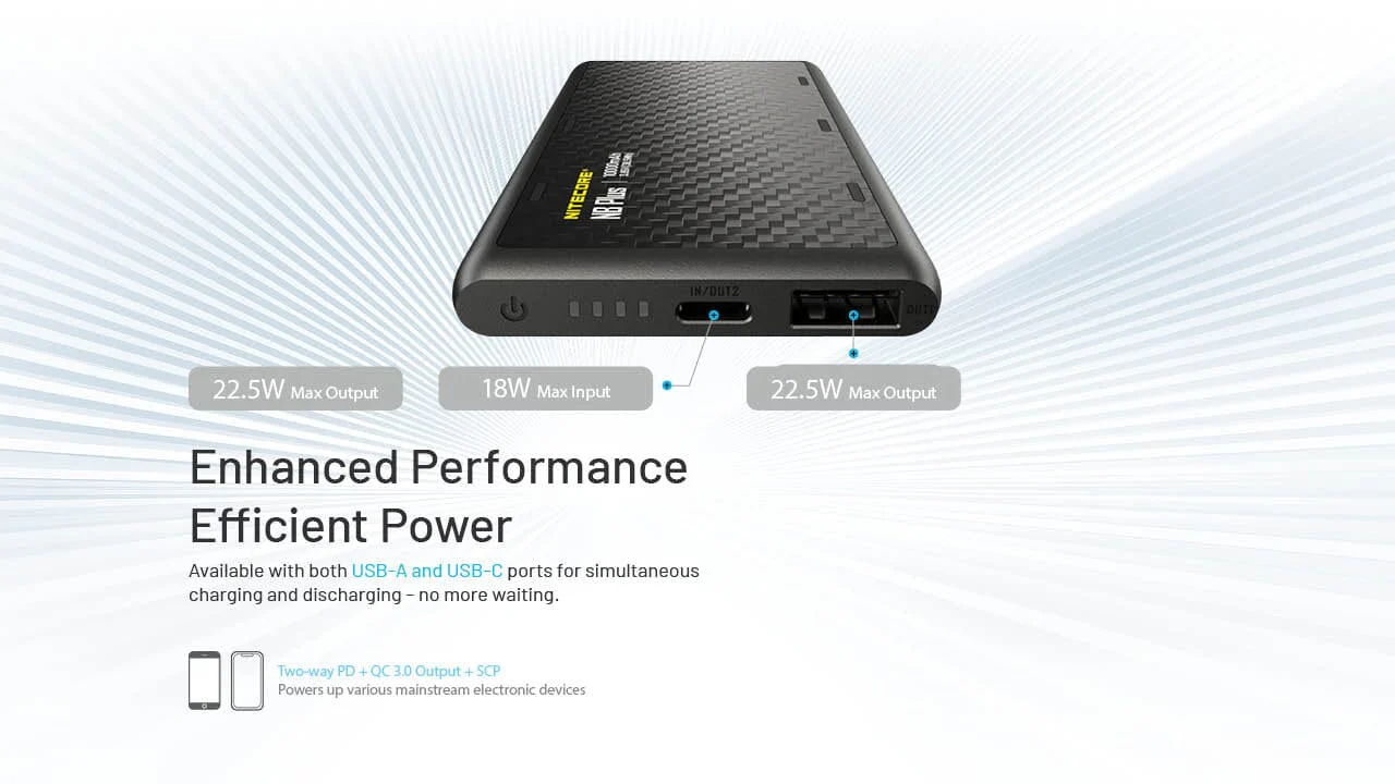 Nitecore NB Plus 10,000mAh Lightweight Power Bank - Image 5