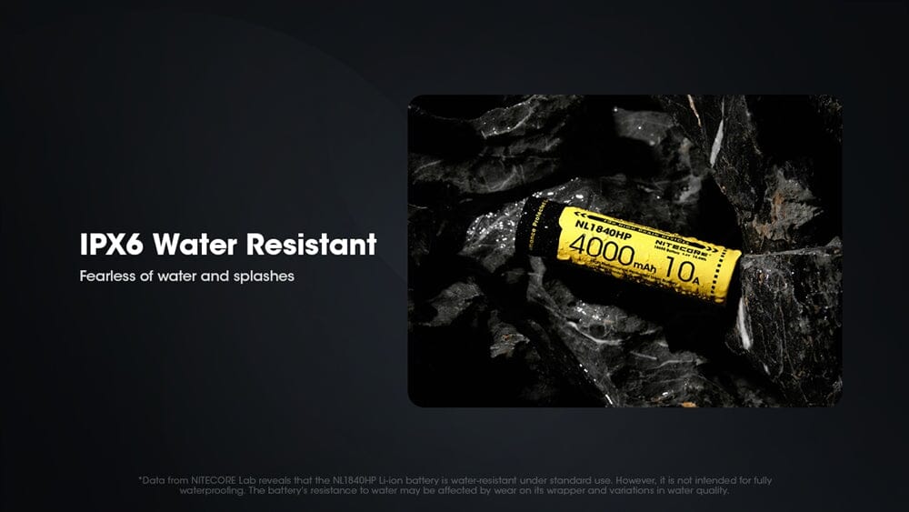 Nitecore NL1840HP 4000mAh Rechargeable 18650 Battery - Image 8