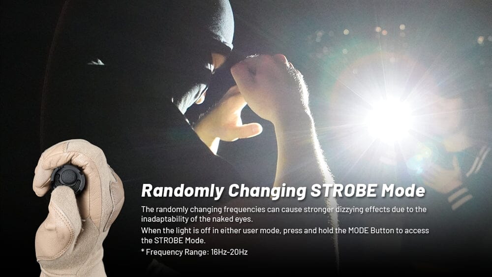 Nitecore P23i 3000 Lumen Rechargeable Flashlight - Image 5