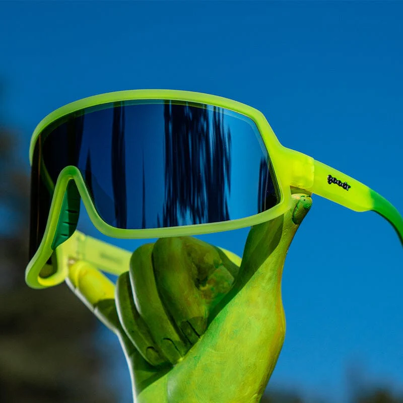 goodr Wrap G - Sports Sunglasses - Nuclear Gnar - Image 4