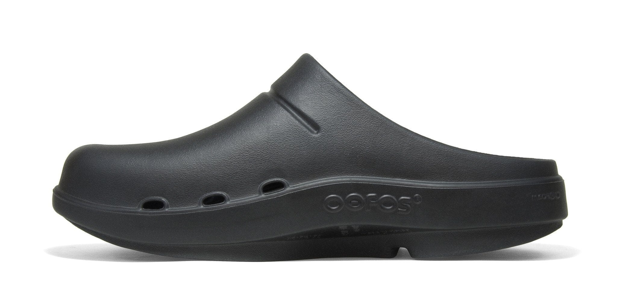 OOFOS Unisex OOcloog Clog - Black - Image 4