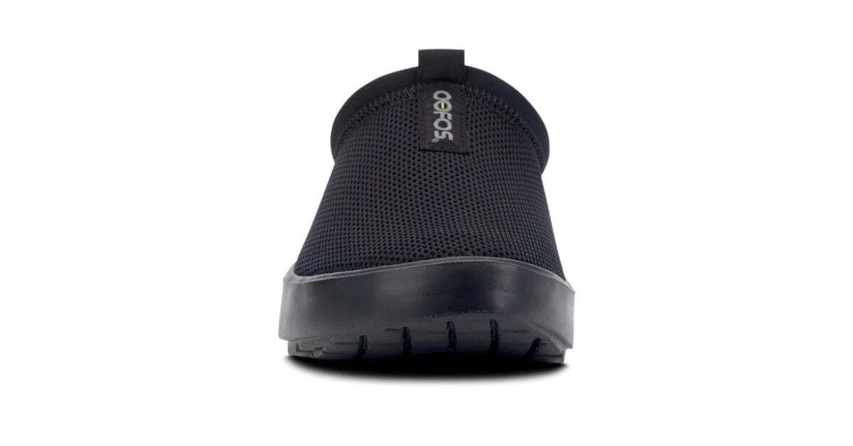OOFOS Men's OOcoozie Sport Mule - Black - Image 3