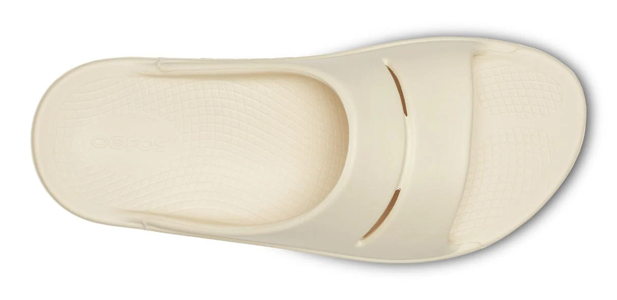 OOFOS Unisex OOahh Slide Sandal - Dune - Image 6