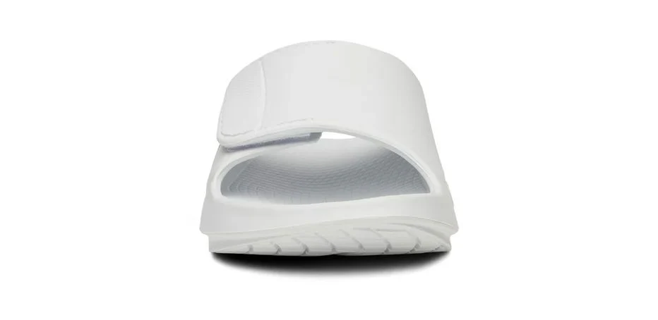 OOFOS Unisex OOahh Sport Flex Slide Sandal - Smoke Rally - Image 3