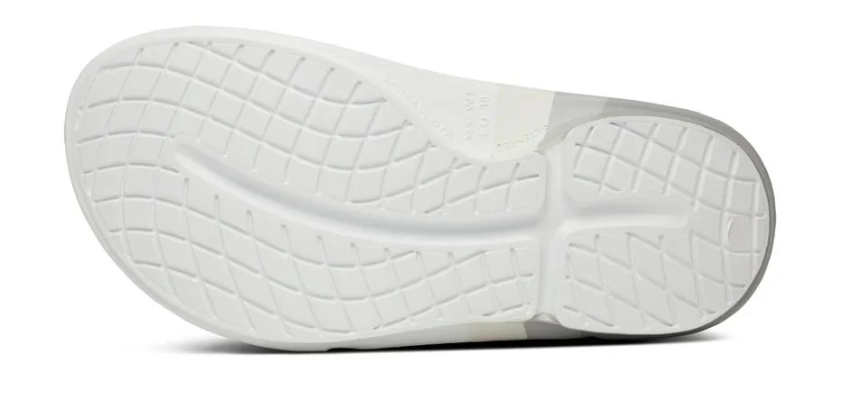 OOFOS Unisex OOahh Sport Flex Slide Sandal - Smoke Rally - Image 6