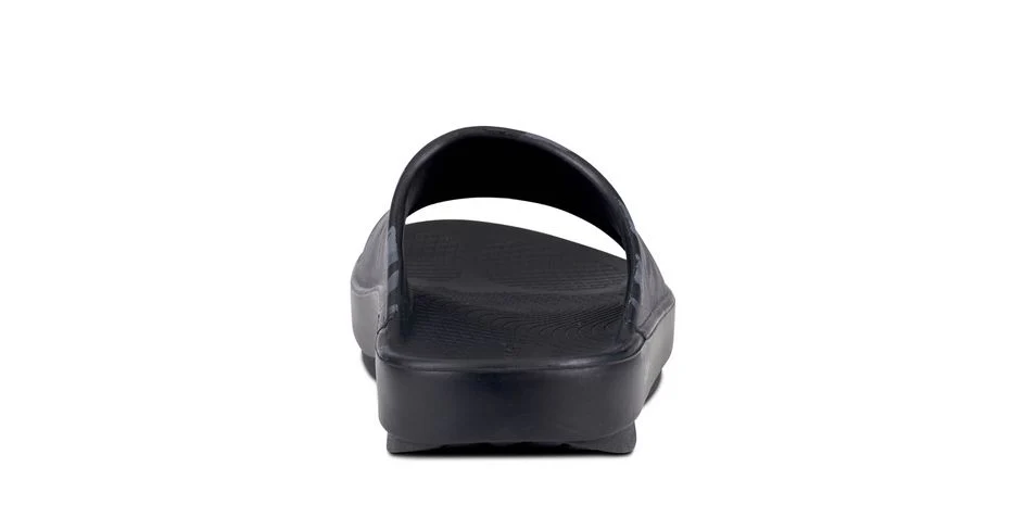 OOFOS Unisex OOahh Sport Slide Sandal - Black Camo - Image 5