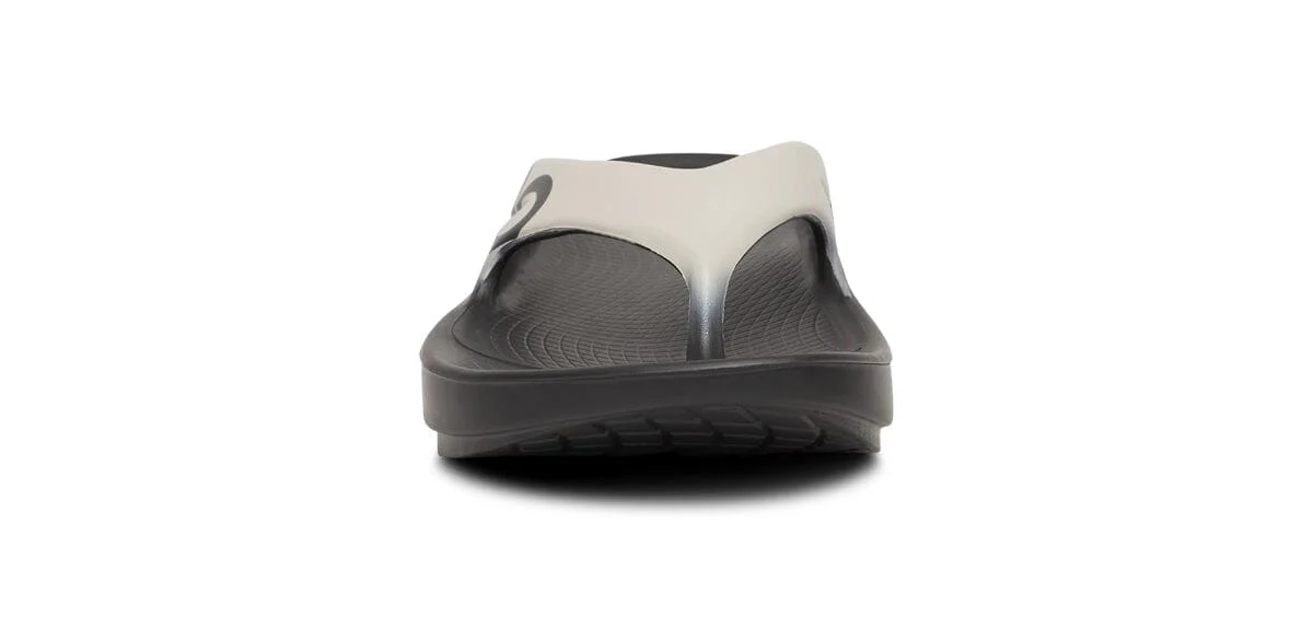 OOFOS Unisex OOriginal Sport Thong Sandal - Chalk - Image 3