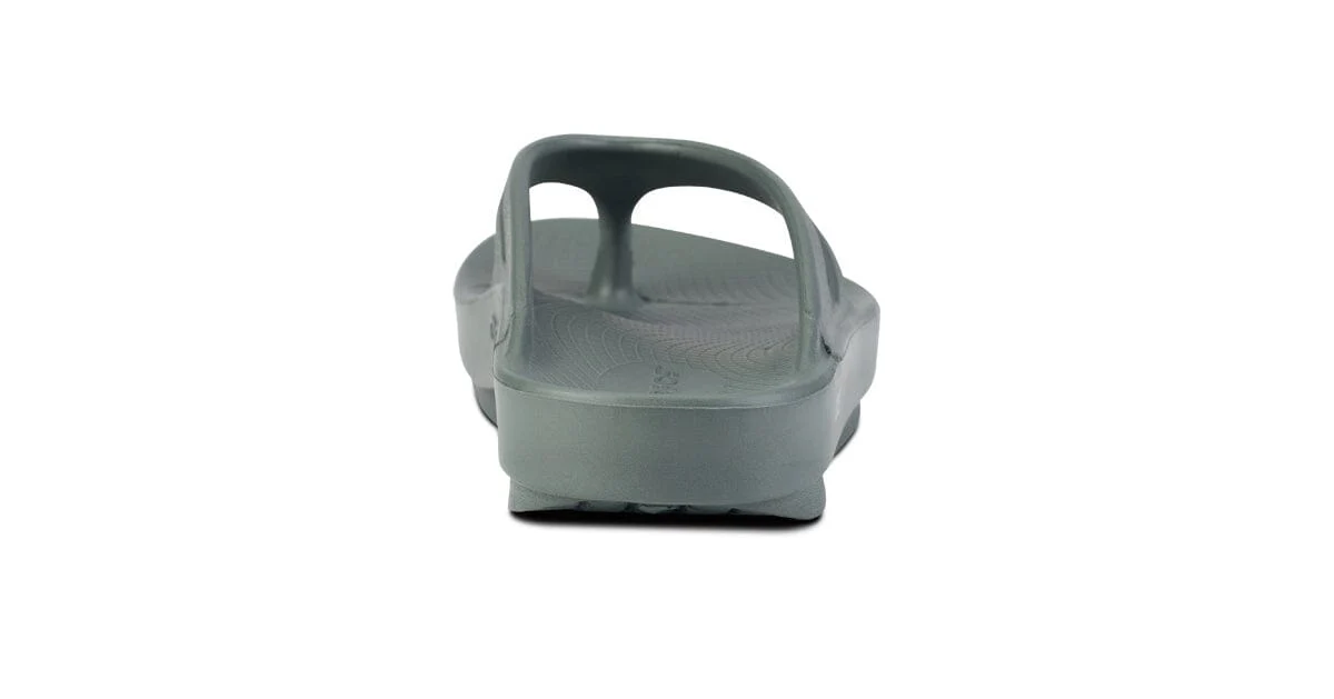 OOFOS Unisex OOriginal Thong Sandal - Olive - Image 5
