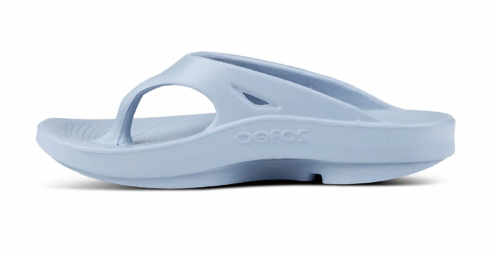 OOFOS Unisex OOriginal Thong Sandal - Neptune Blue - Image 3