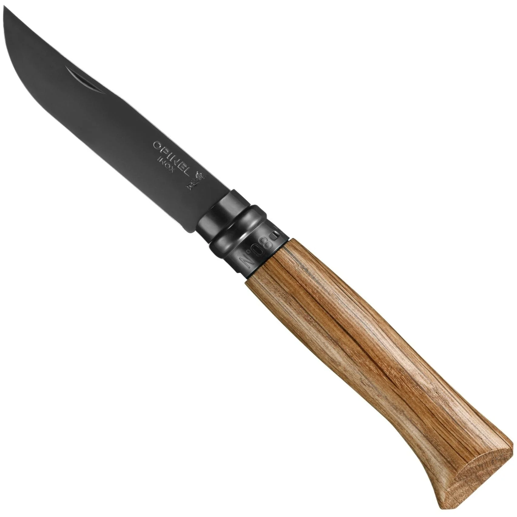 Opinel Pocket Knife N°08 Black Oak - Image 2