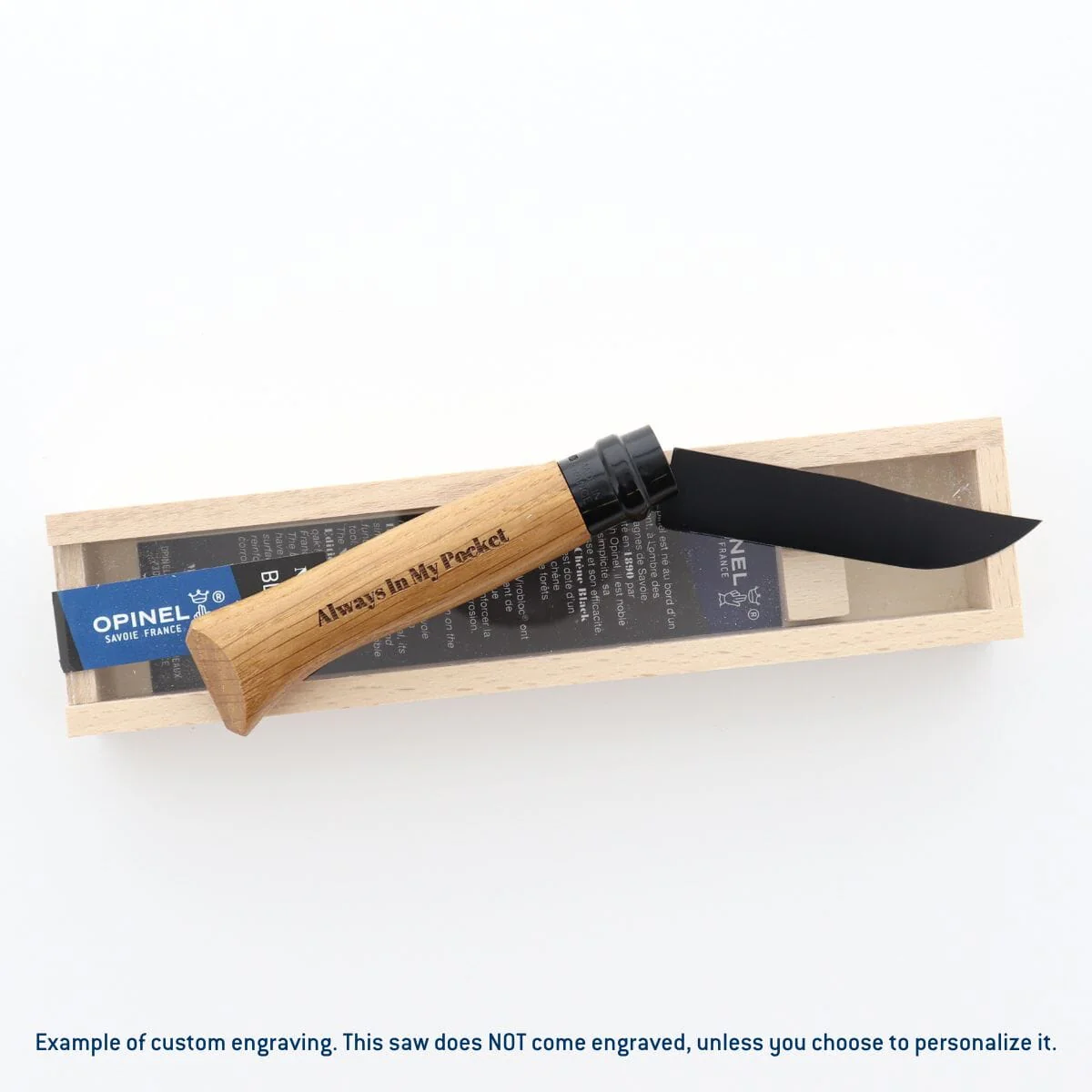 Opinel Pocket Knife N°08 Black Oak - Image 4