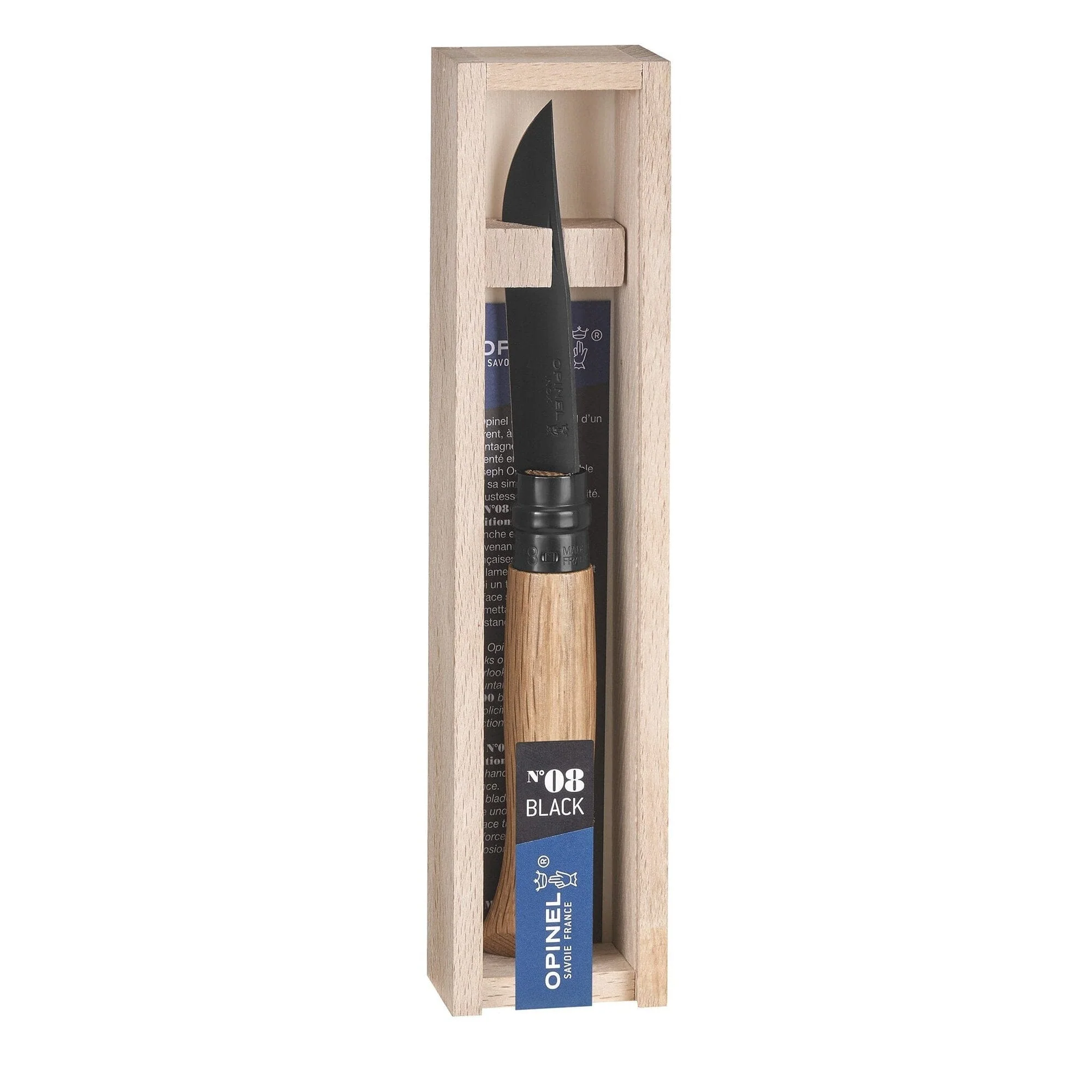 Opinel Pocket Knife N°08 Black Oak - Image 5