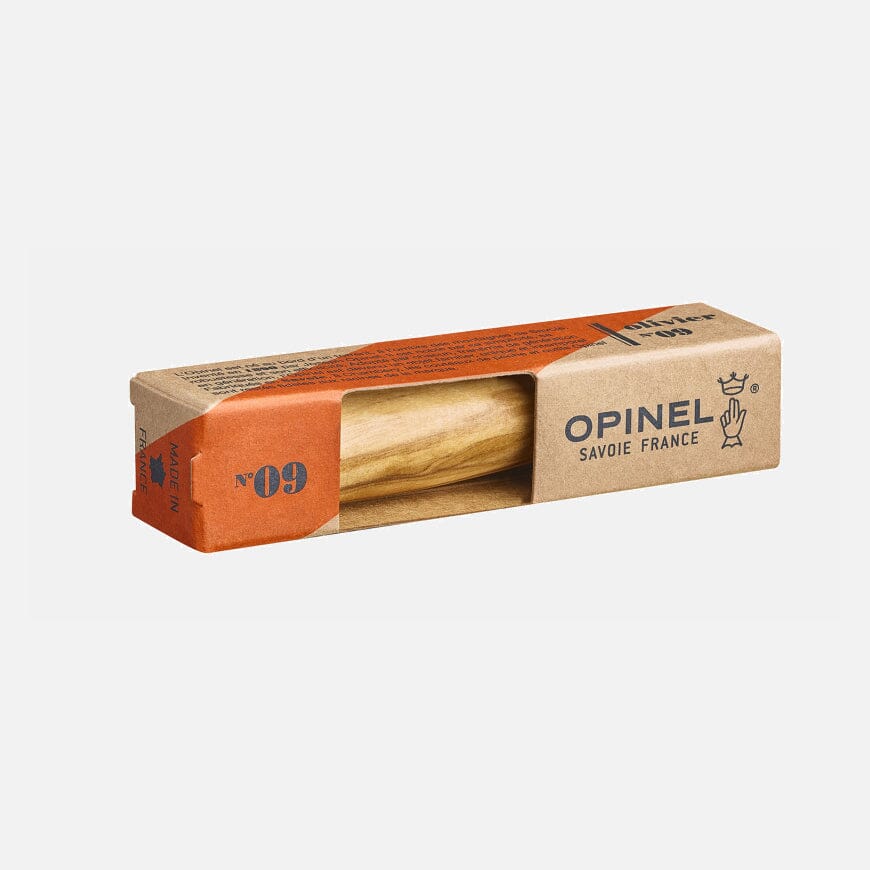 Opinel Pocket Knife N°09 Olive Wood - Image 3