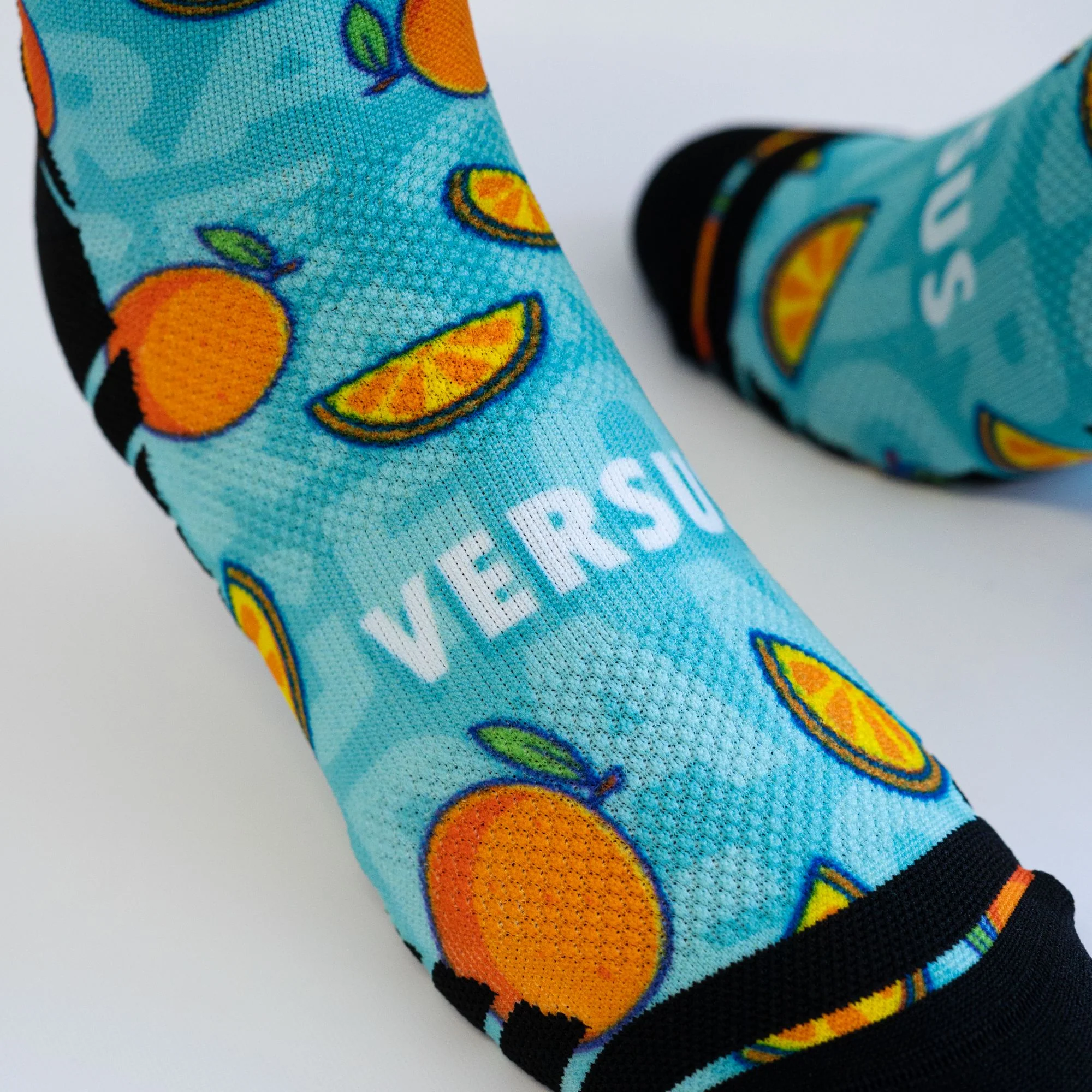 Versus Orange Active Crew Socks - Image 5