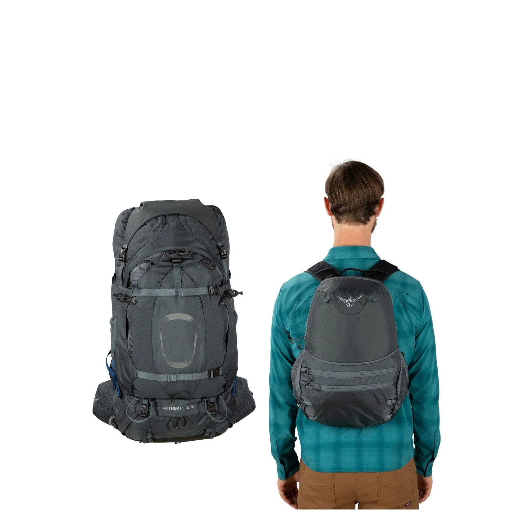 Osprey Aether Plus 70 Men's Backpack - Image 6