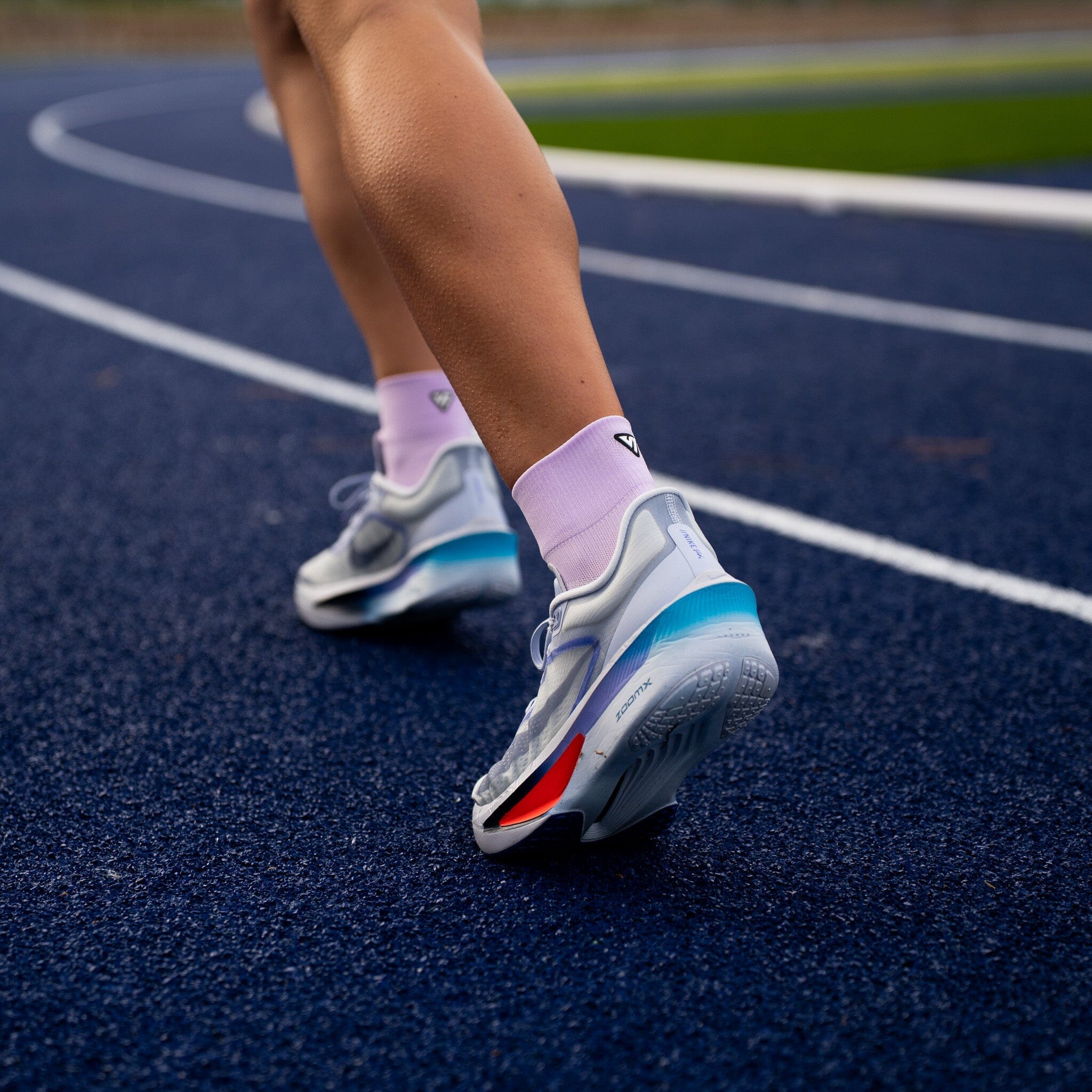 Versus Purple Running Quarter Socks - Image 2