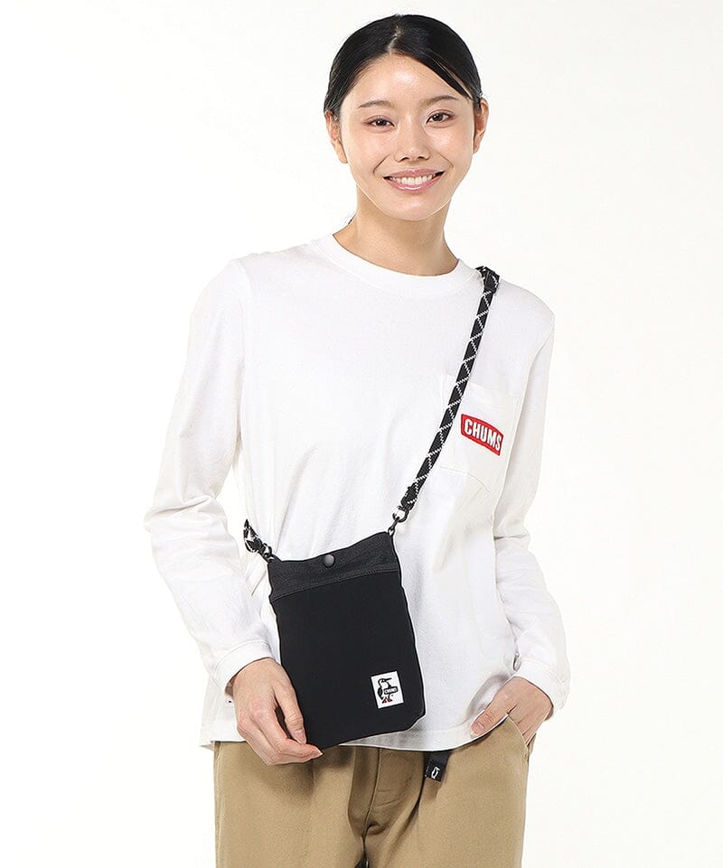 CHUMS Recycle Mesh Pocket Shoulder Bag - Image 7
