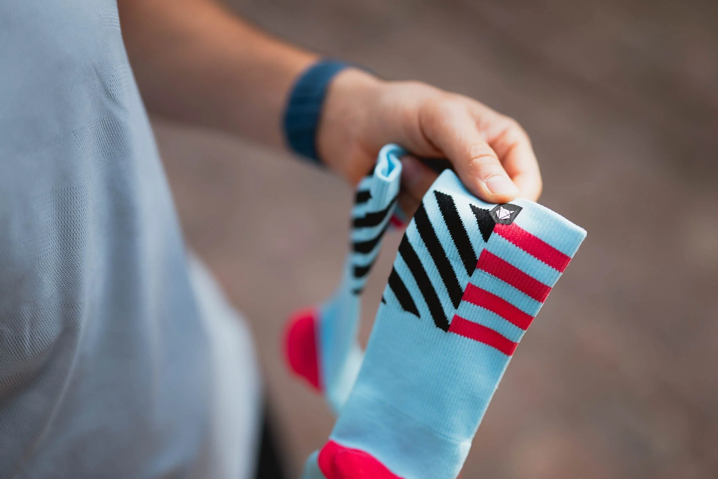 Incylence Renewed 97 Impact Blue Socks - Image 2