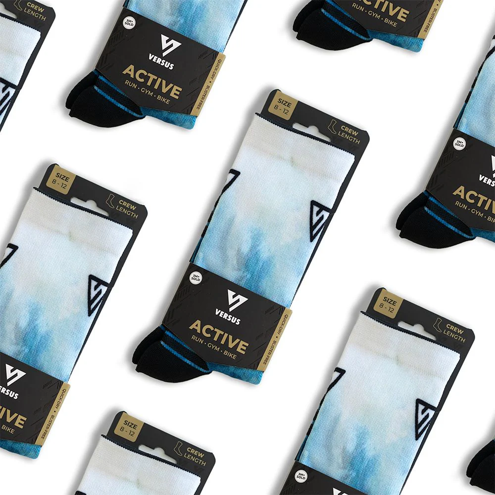 Versus Riptide Active Crew Socks - Image 2