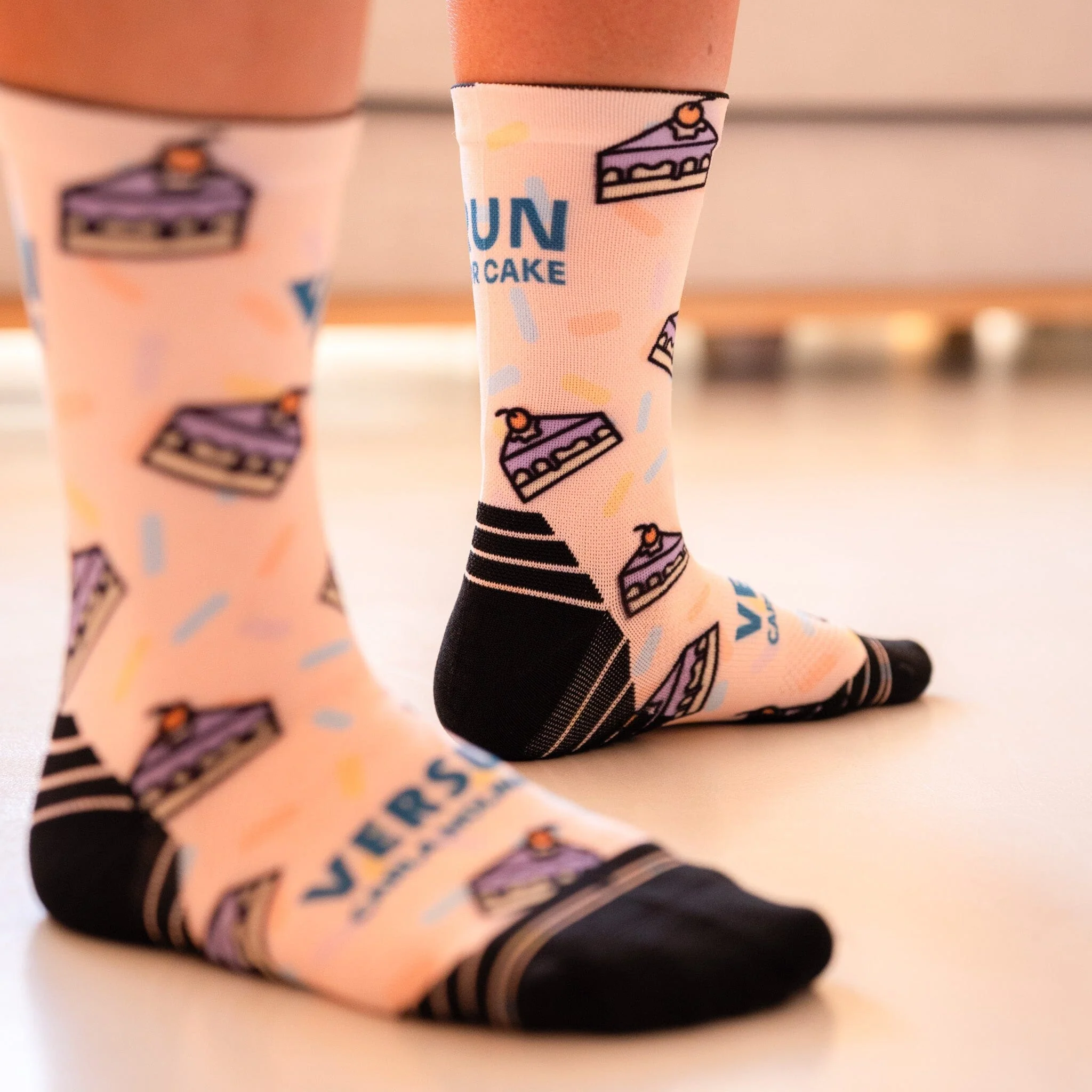 Versus Run For Cake Active Crew Socks - Image 2