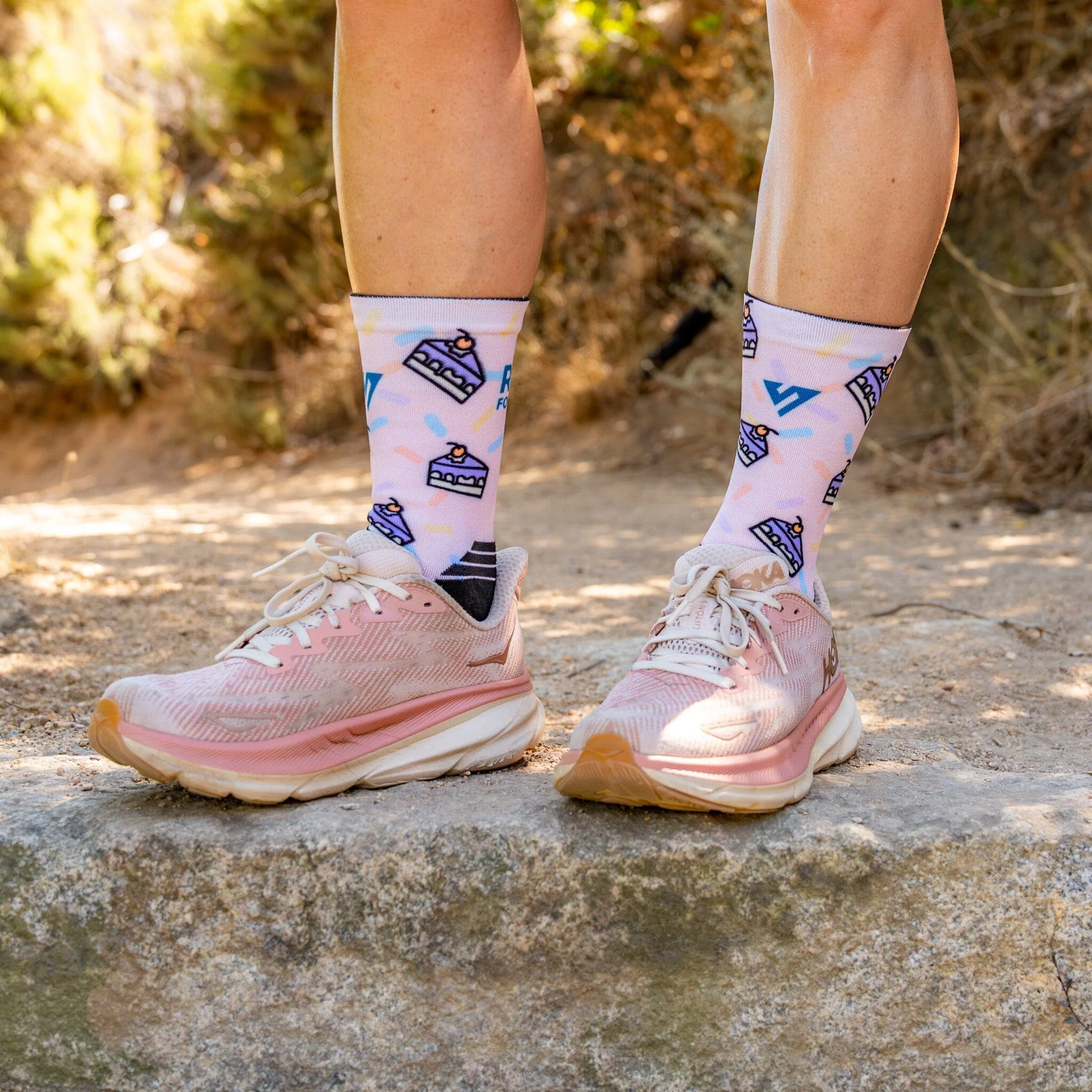 Versus Run For Cake Active Crew Socks - Image 4