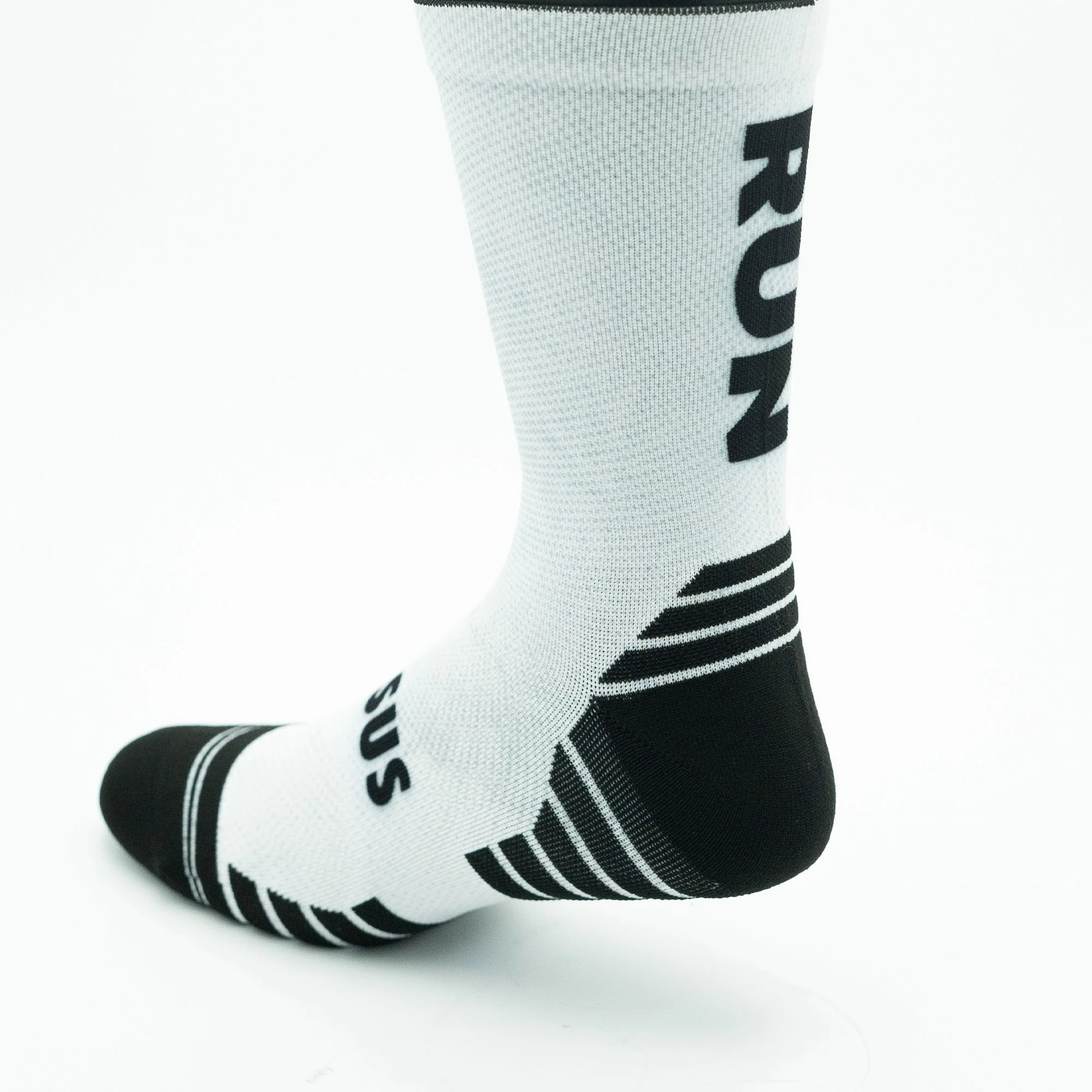 Versus RUN White Active Crew Socks - Image 6