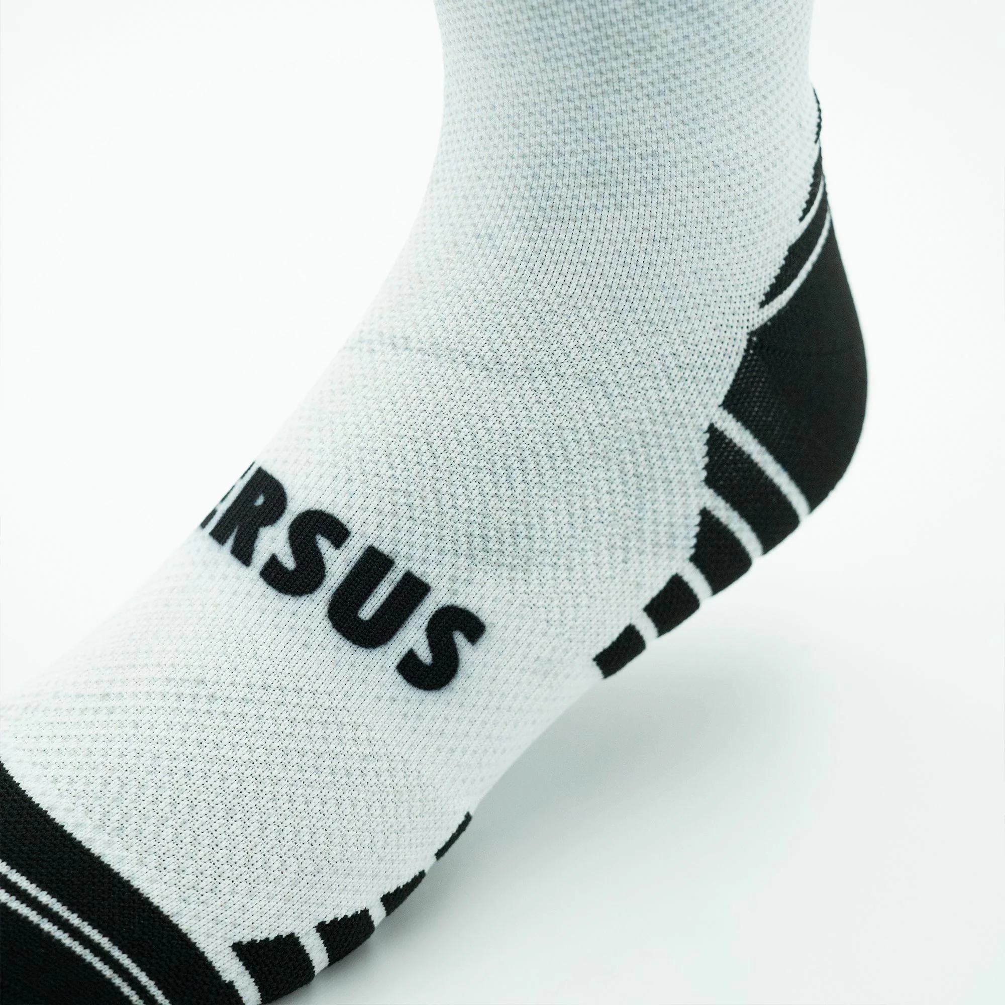 Versus RUN White Active Crew Socks - Image 8