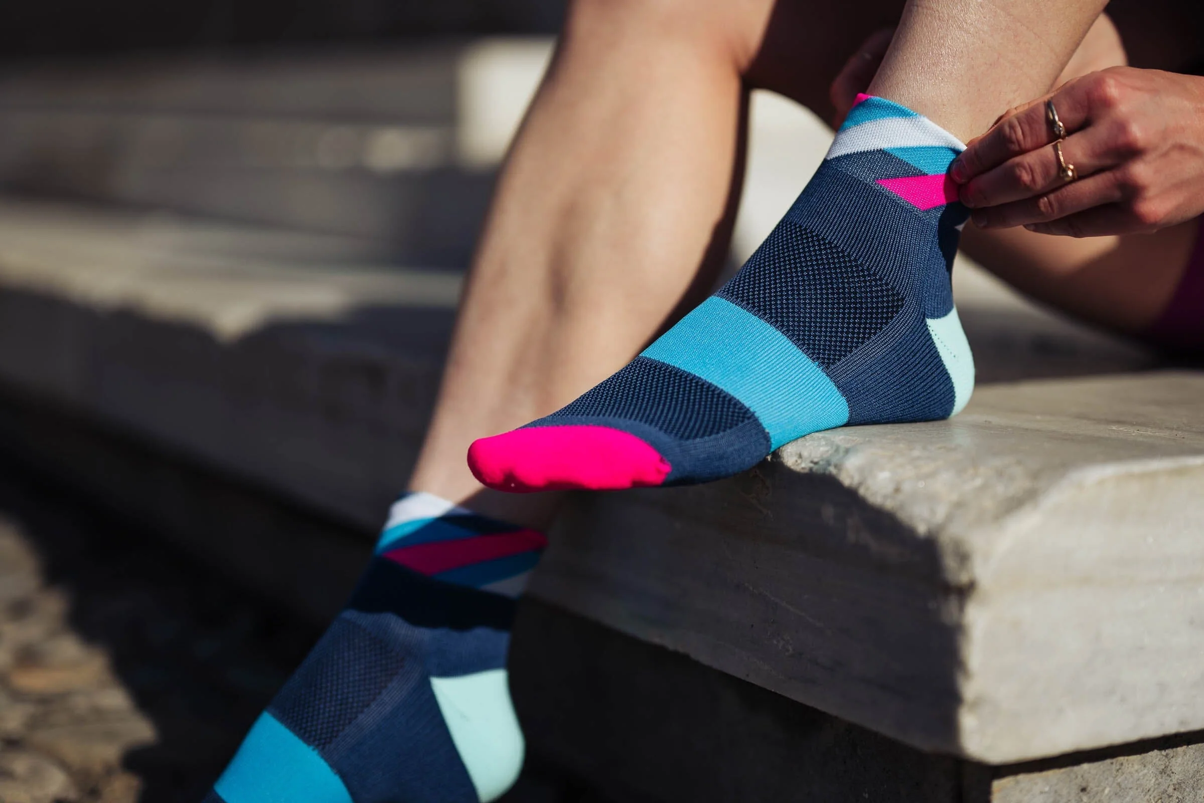 Incylence Running Loops Short Zucchero Pink Socks - Image 4