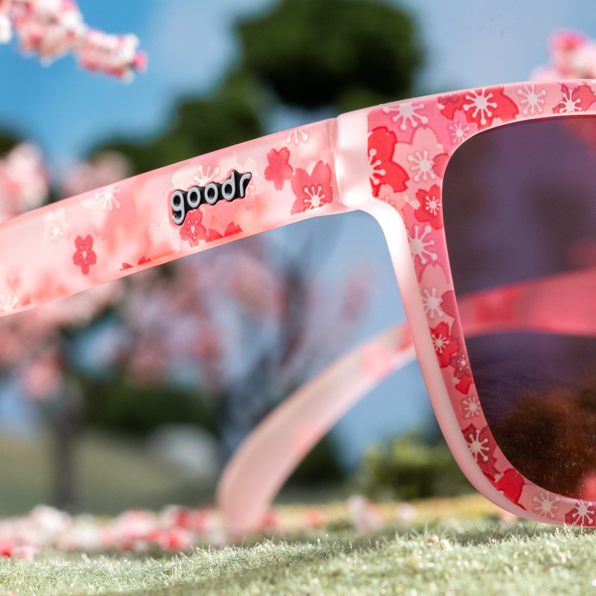 goodr OG - Sports Sunglasses - Sakura Showtime - Image 4