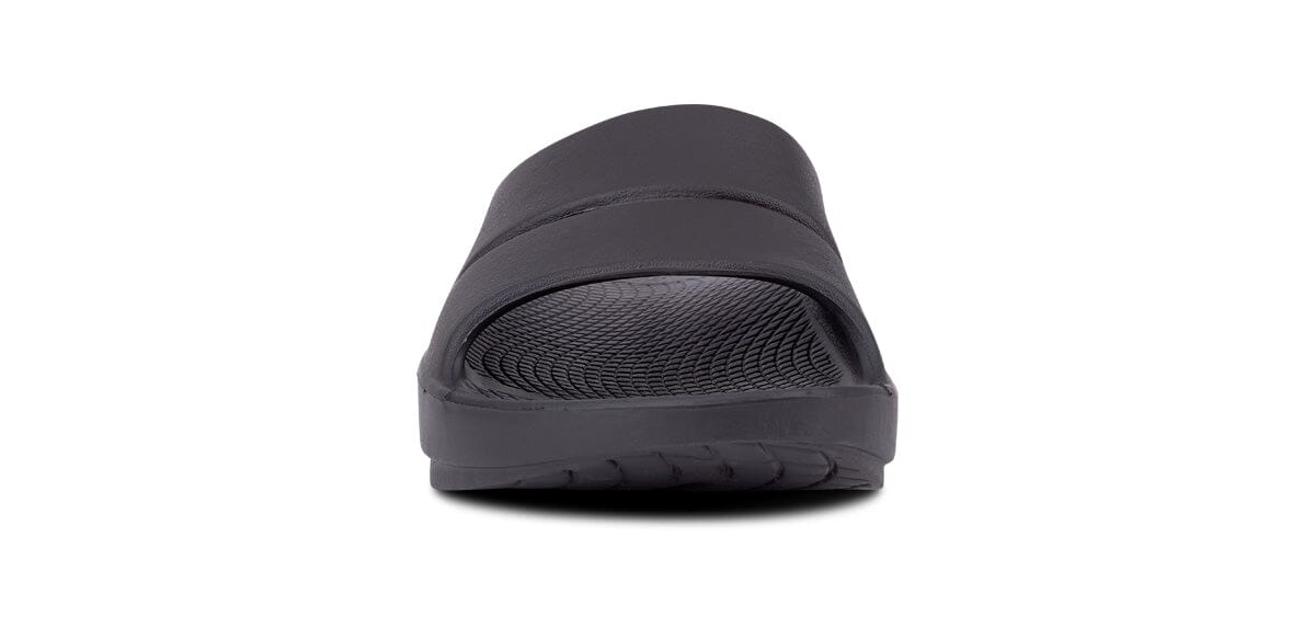 OOFOS Unisex OOahh Slide Sandal - Black - Image 3