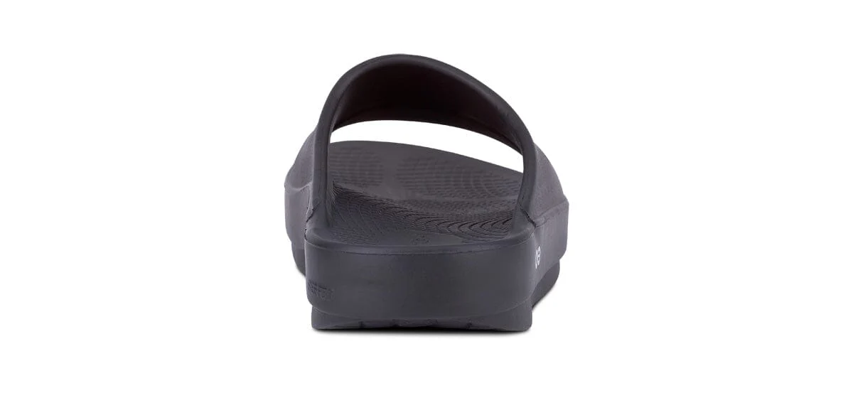 OOFOS Unisex OOahh Slide Sandal - Black - Image 5
