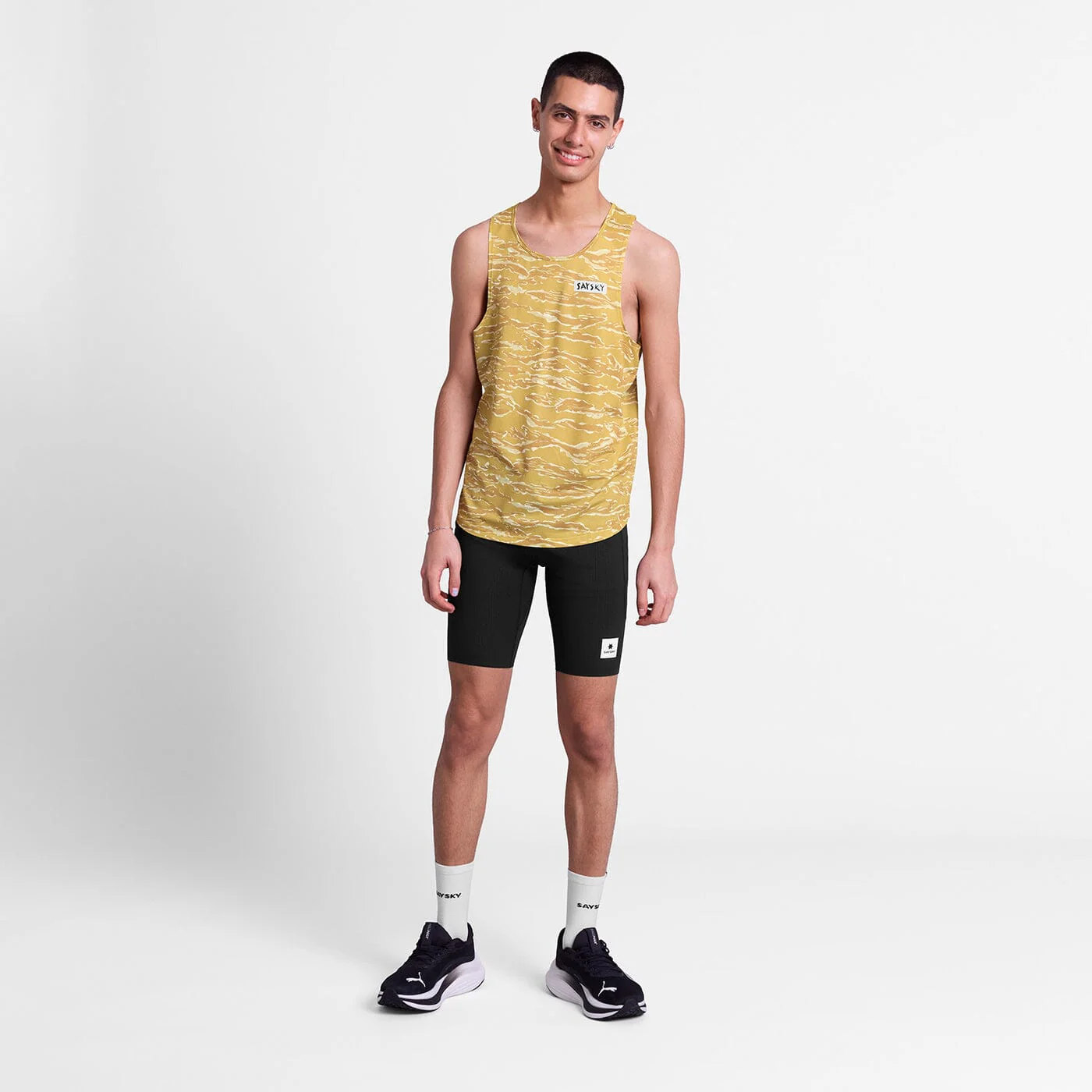 Saysky Men's Tiger Combat Singlet - Image 4
