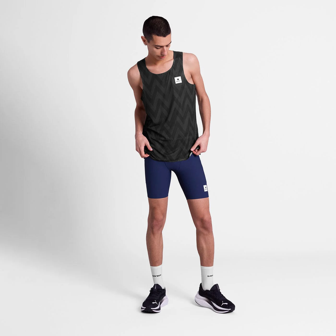 Saysky Men's Zig Zag Flow Air Singlet - Image 3