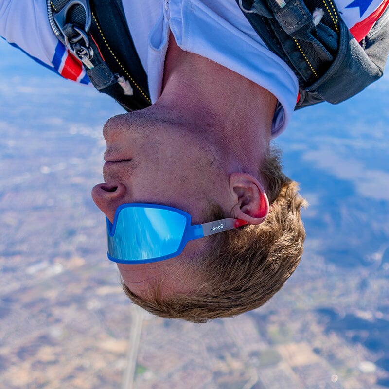 goodr Wrap G - Sports Sunglasses - Scream If You Hate Gravity - Image 2