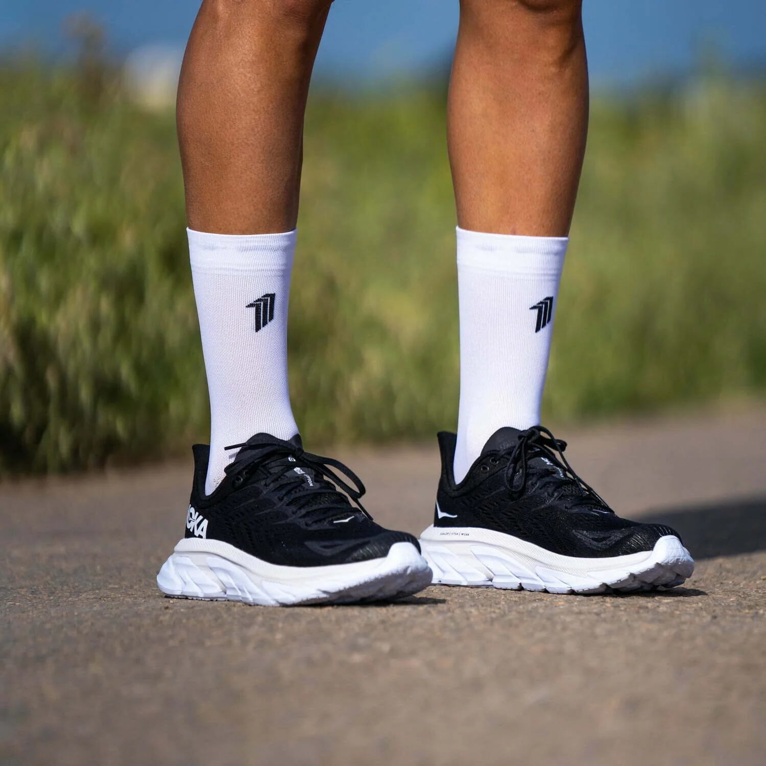 SPORCKS Seven Mile White - Running Socks - Image 3