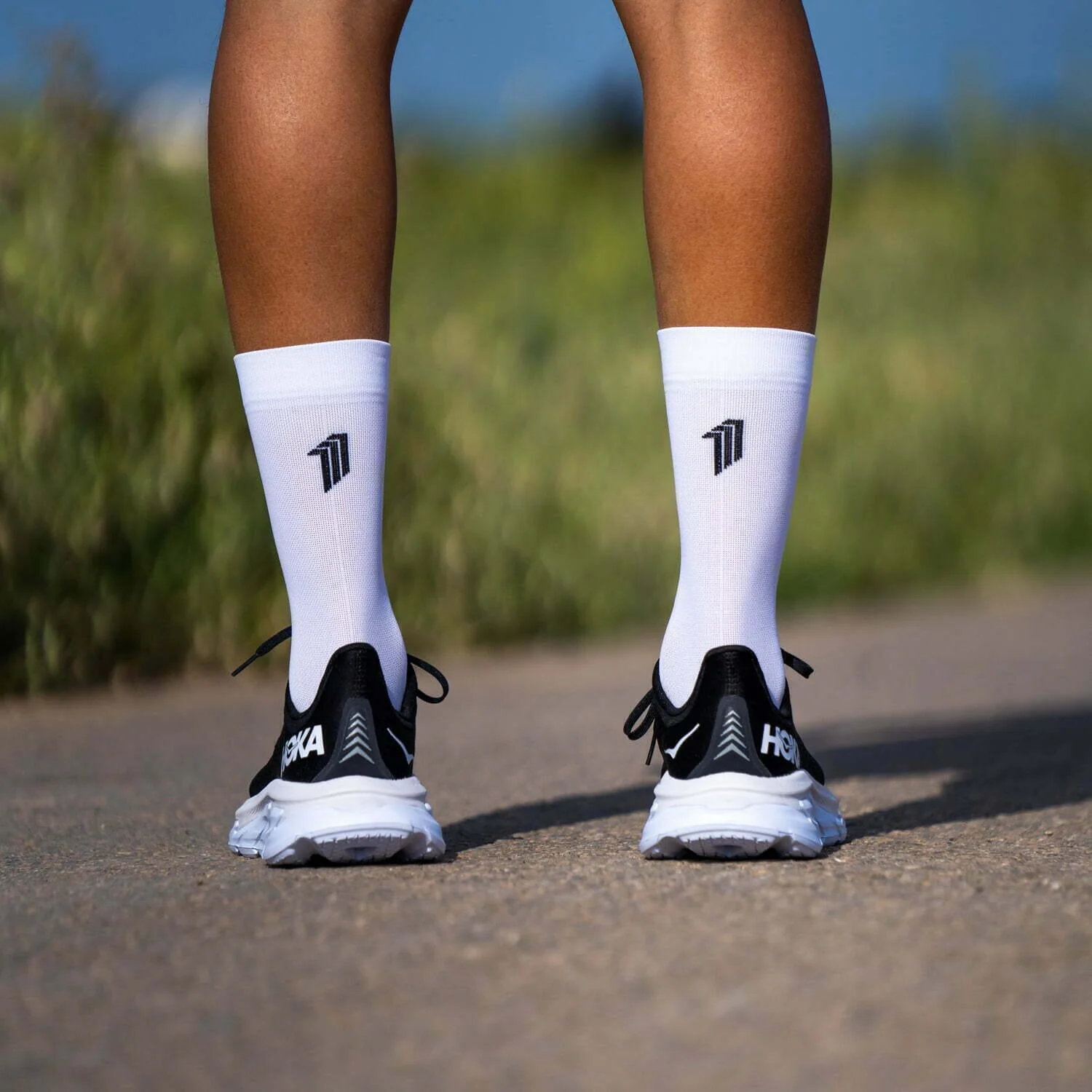 SPORCKS Seven Mile White - Running Socks - Image 4