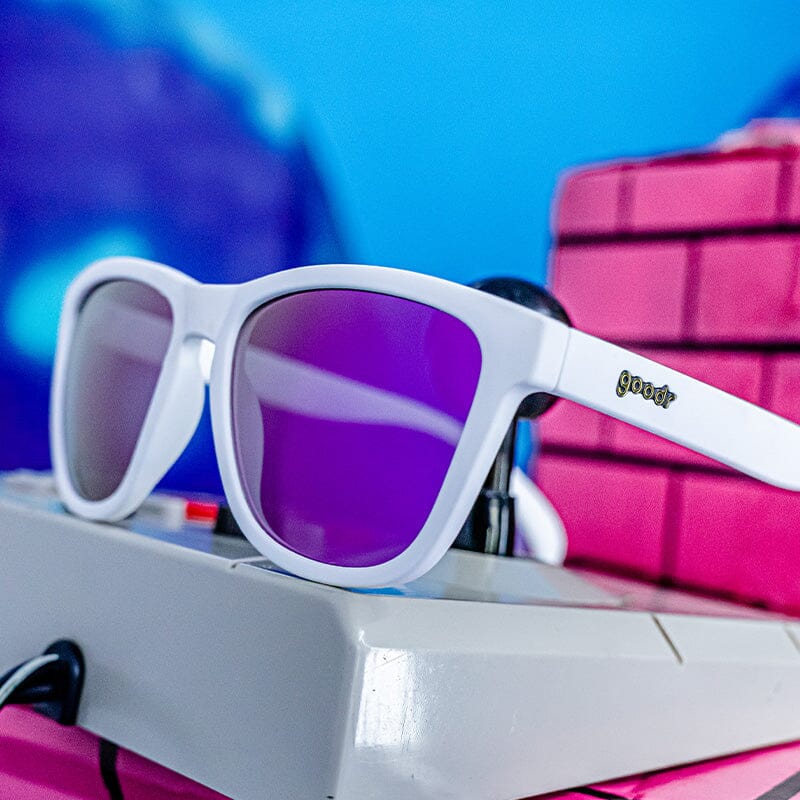 goodr OG - Sports Sunglasses - Side Scroll Eye Roll - Image 4