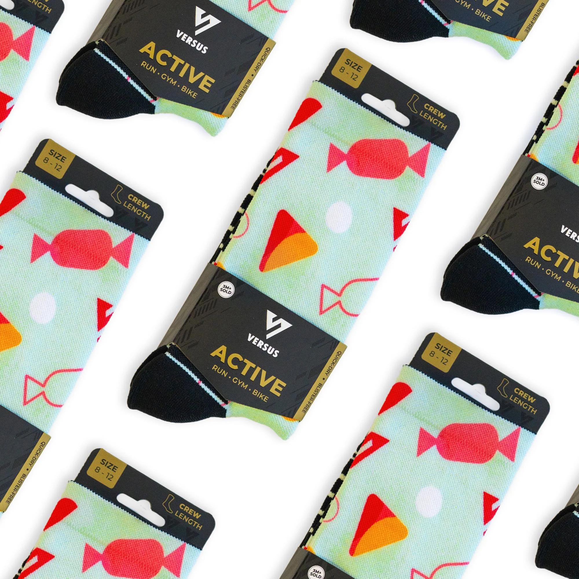 Versus Silly Sweets Active Crew Socks - Image 9