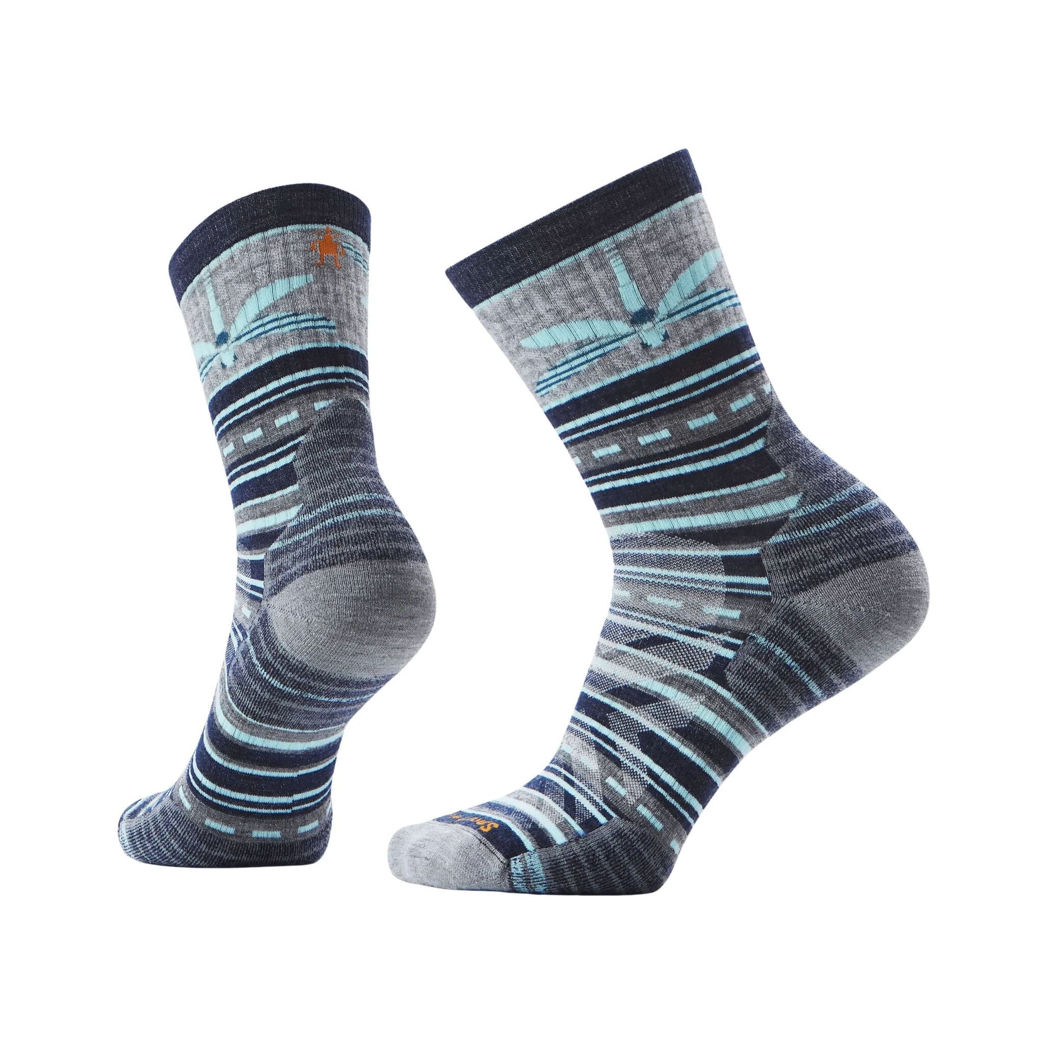 Smartwool Hike Targeted Cushion Dragon Stitch Mid Crew Socks - Image 3