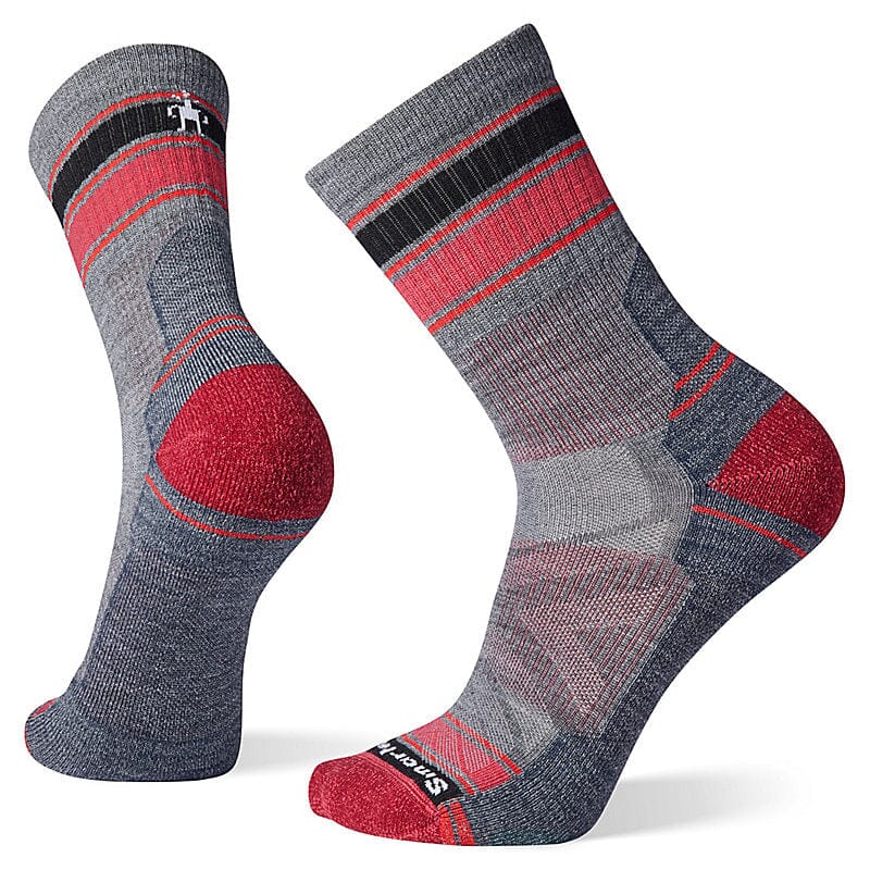 Smartwool Hike Light Cushion Striped Mid Crew Socks - Image 3