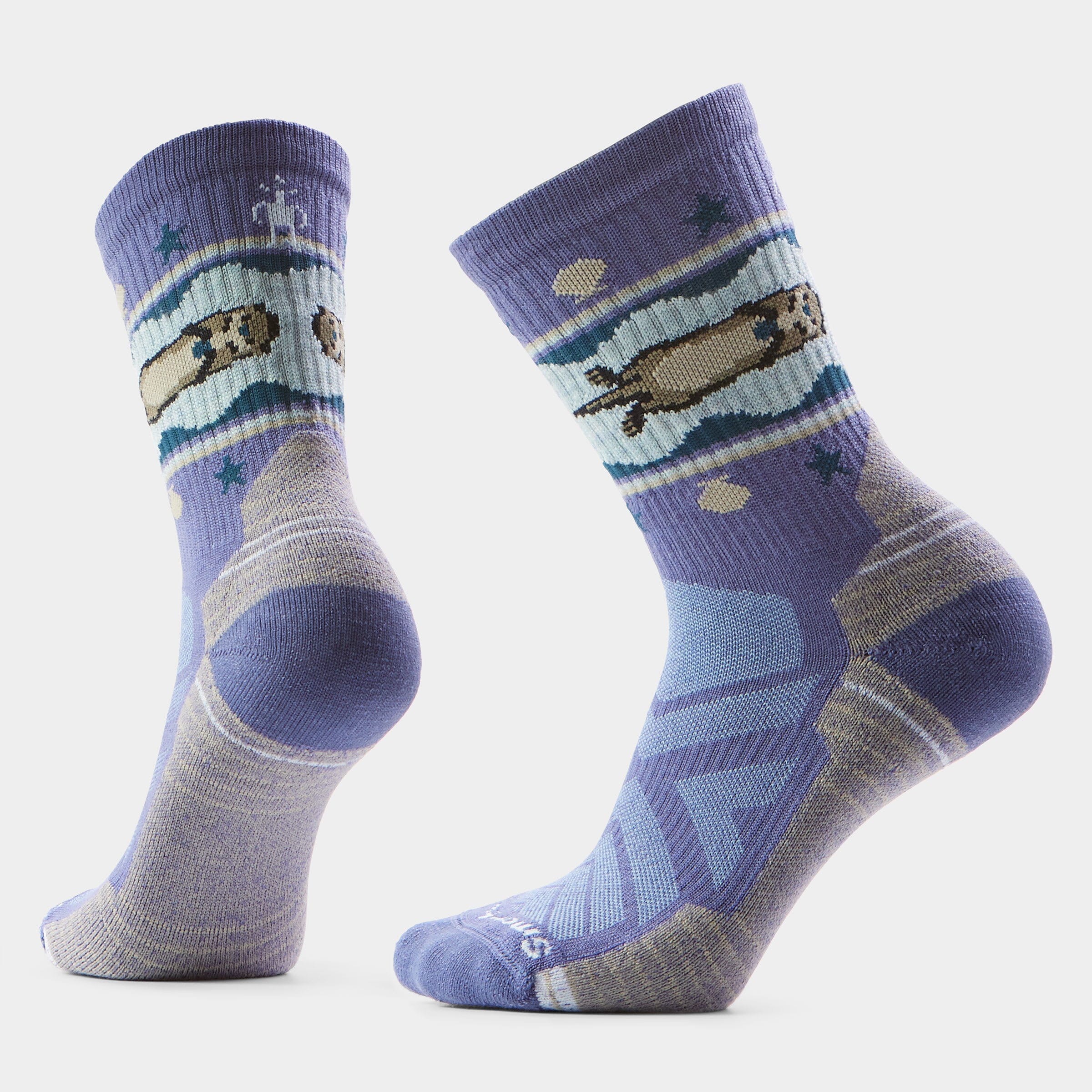 Smartwool Women's Hike Light Cushion Otter Float Crew Socks - Image 3