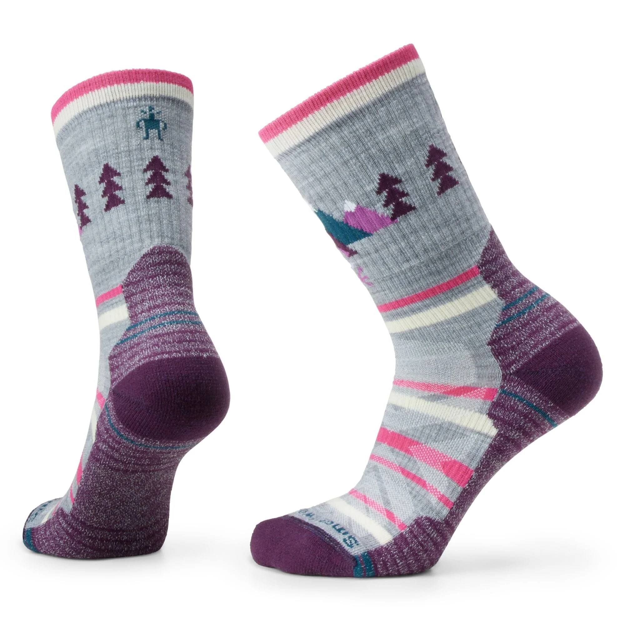 Smartwool Women's Hike Light Cushion Under the Stars Crew Socks - Image 3
