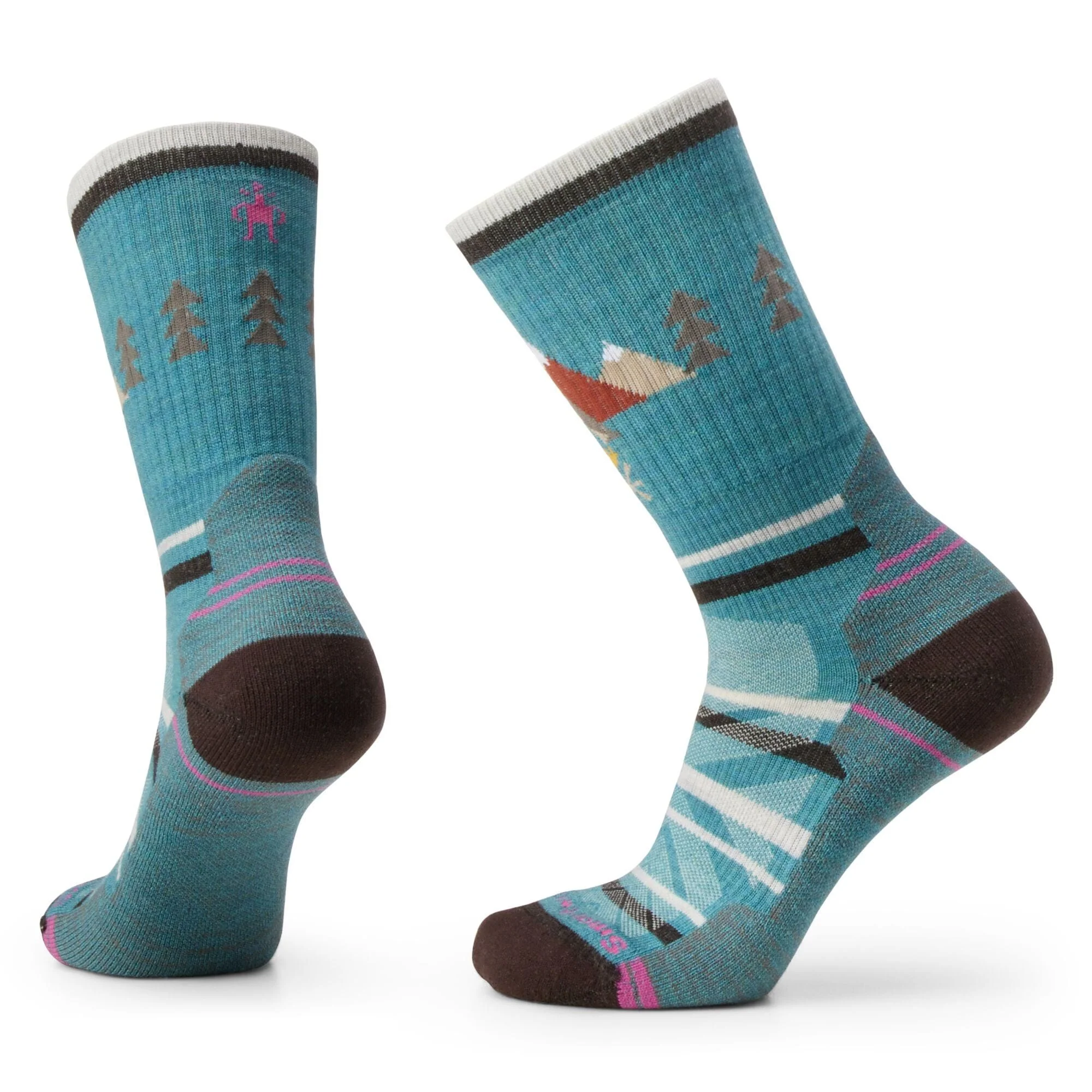 Smartwool Women's Hike Light Cushion Under the Stars Crew Socks - Image 5