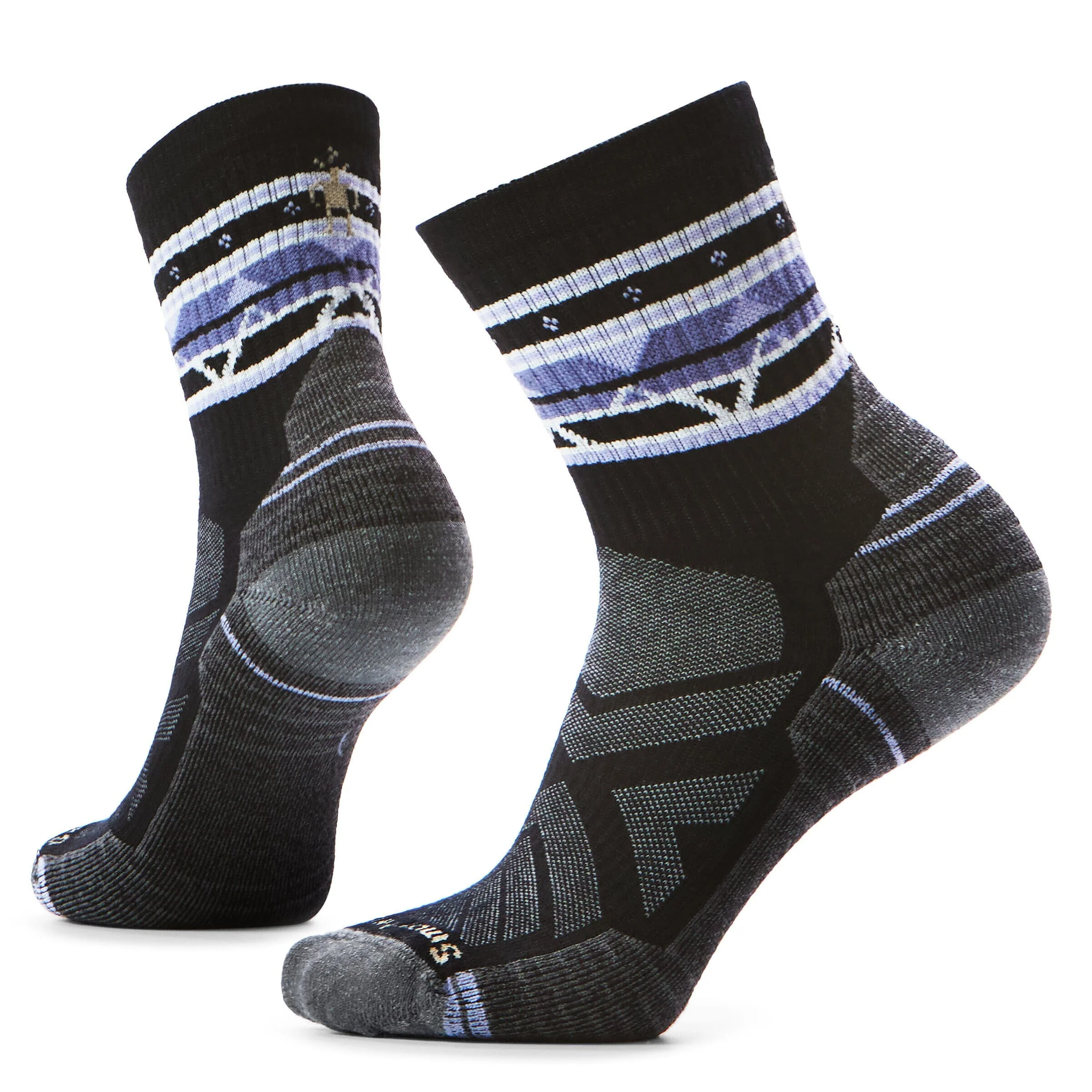 Smartwool Women's Hike Light Cushion Zig Zag Valley Mid Crew Socks - Image 4