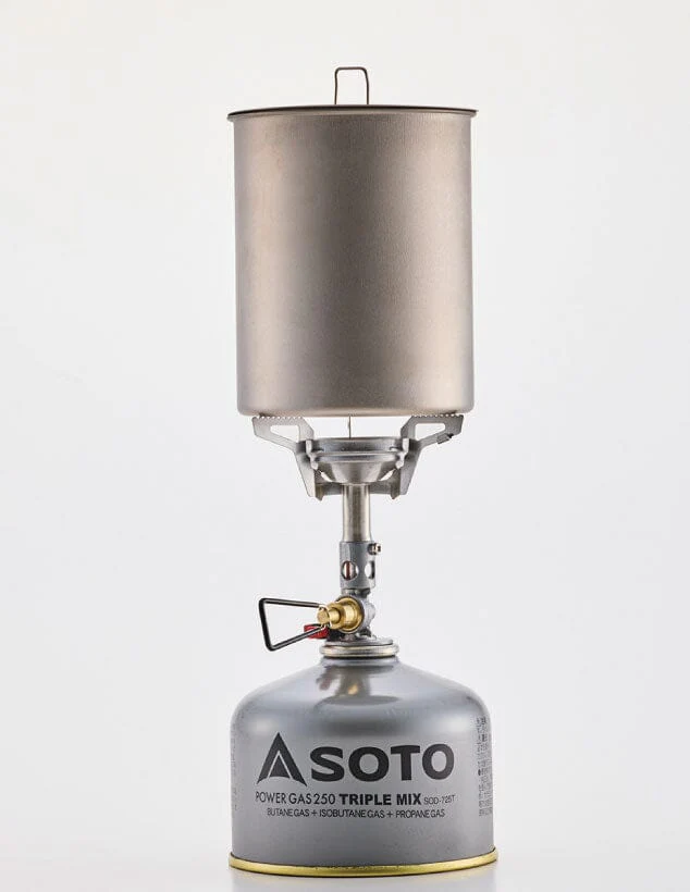 SOTO Micro Regulator Stove Windmaster Titanium Pot Set - Image 2