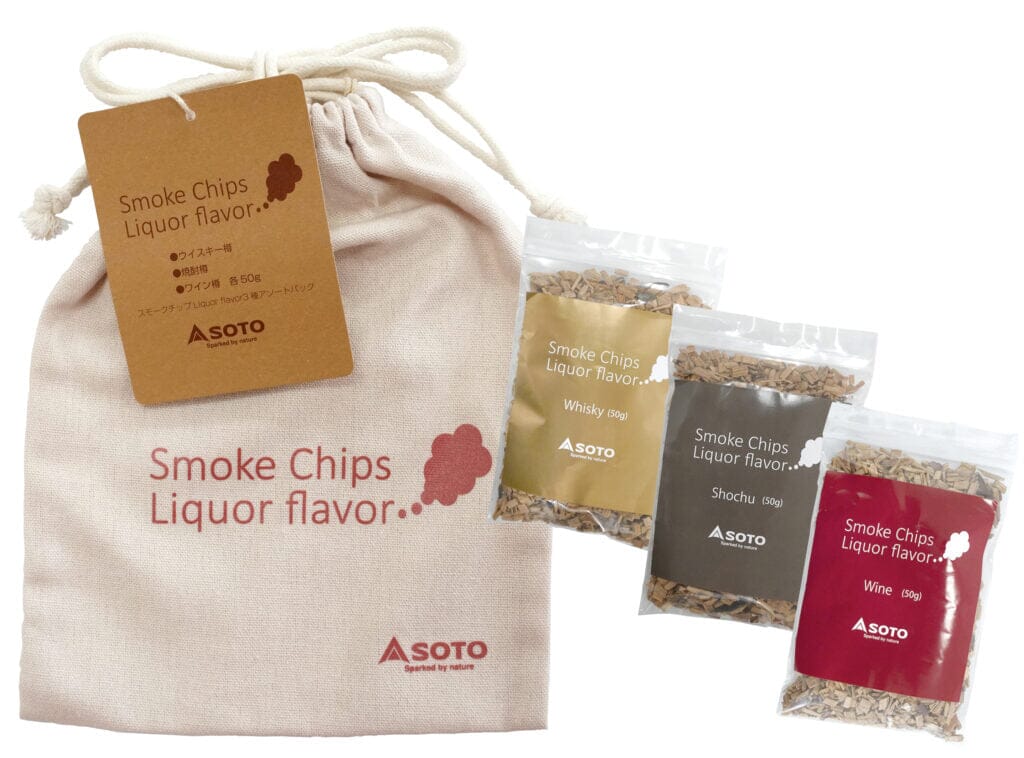 SOTO Wood Chips (3 Types of Liquor flavor)