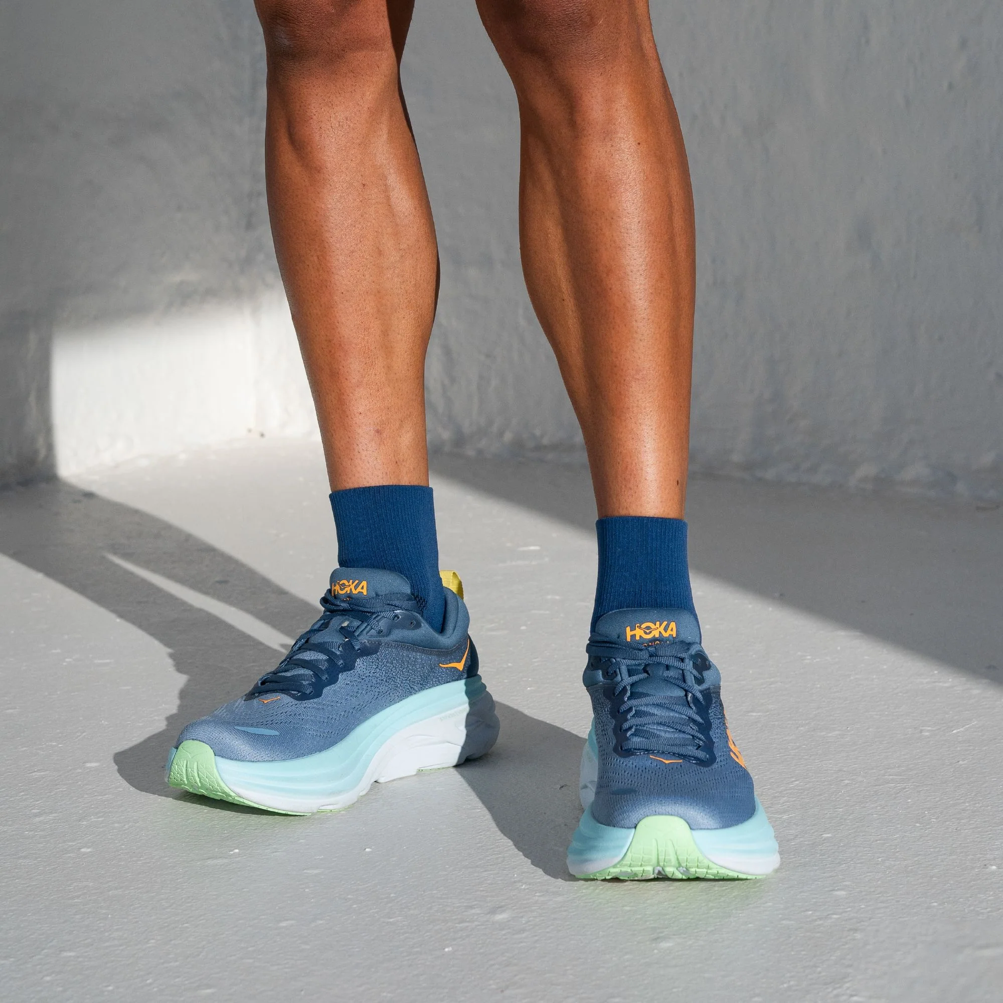 Versus Space Blue Running Quarter Socks - Image 2